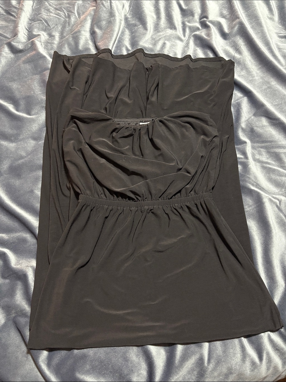 Strapless Black Women’s Dress - Classic Tube Style